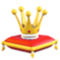 Royal Crown Pillow  - Ultra-Rare from Accessory Chest